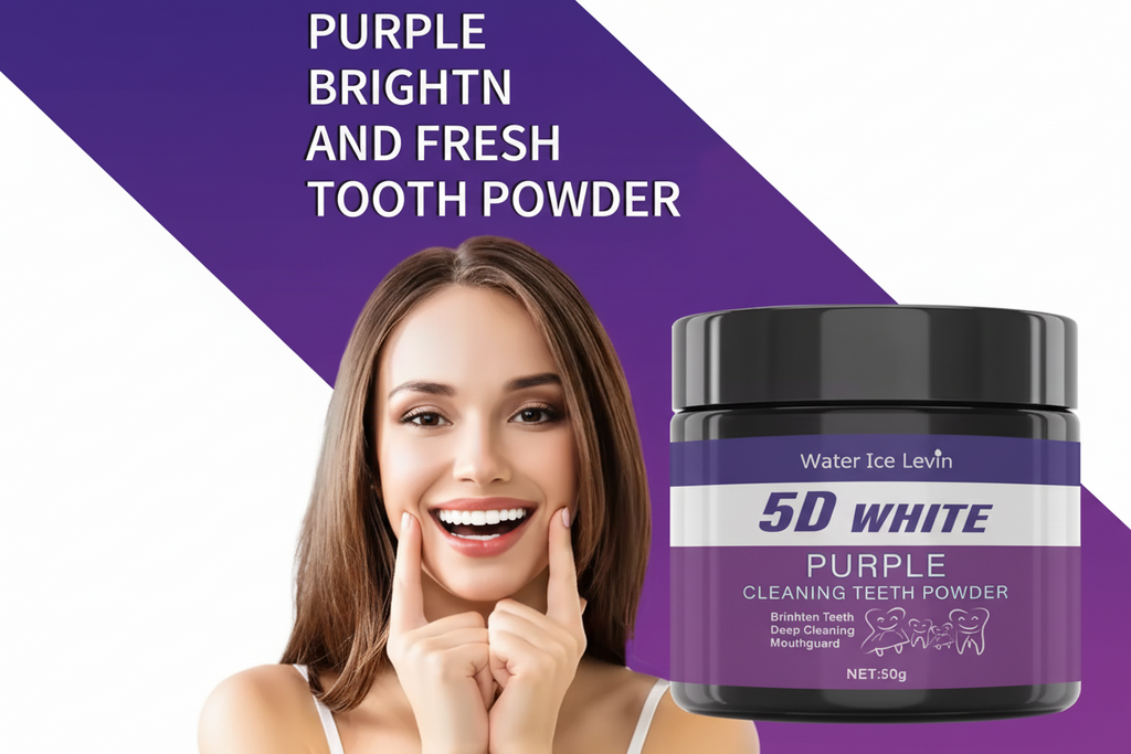 Poudre nettoyante pour les dents